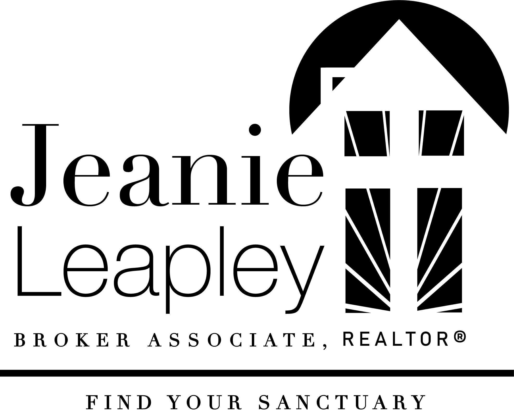 Jeanie Leapley Logo blk